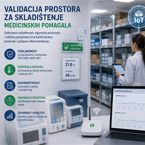 Validacija prostora za skladištenje medicinskih pomagala