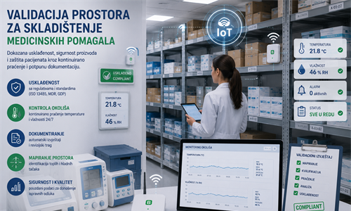 Validacija prostora za skladištenje medicinskih pomagala